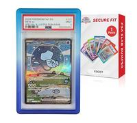 Hobby Defense PSA Slab Bumper 1 Pack - Secure Fit, Won't Slip Off PSA Slab Protector, Easy On/Off TPU Edge Protection, Guard for Slabs, Standard Case Fit, Graded Card Guard - Frost