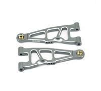 Hobby Details Aluminum Upgrade Parts Set for ARRMA Mini Kraton 4x4 1/16, Front & Rear A-Arms, Knuckle, Steering,Titanium Color (Front Lower Arm Set)