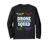 Hobby Drone Photographer Drone Squad Long Sleeve T-Shirt