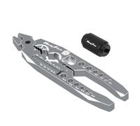 Hobby Fans Metal Shock Absorber Pliers Rod Ball Clamp & Ball Joint Wrench Multi-Function RC Tool Combo Set for 1/8 1/10 RC Car, Titanium