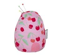 Hobby Gift Beehive Sewing Pin Cushion - Novelty Pin Cushions for Sewing Accessories and Supplies, Accessories for Needlework DIY Crafts Dressmaking, 100% Cotton Fabric - 8.5 x 8.5 x 11cm, Cherry