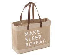 Hobby Gift Craft Tote Bag, Make, Sleep, Repeat, Large