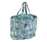 Hobby Gift Blue Scotty Dogs Draw String Bag