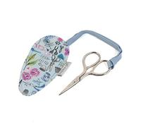 Hobby Gift Embroidery Scissors - Vintage Scissors in Case - 5.5 x 11cm - Sewing Scissors
