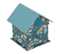 Hobby Gift Filled Sewing Kit - Bird House Style - 10.5 x 10.5 x 12.5cm - Aviary
