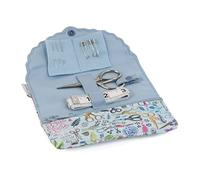 Hobby Gift Filled Sewing Kit - Fold-Over Scalloped Edge - 1.5 x 16.5 x 8cm - Sewing Scissors