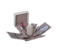 Hobby Gift Filled Sewing Kit - Victorian Style Square - 10.5 x 10.5 x 12.5cm - Natural Strawberries