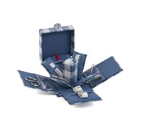 Hobby Gift Filled Sewing Kit - Victorian Style Square - 10.5 x 10.5 x 12.5cm - Wild Floral