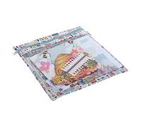 Hobby Gift Flat Project Pouch-Needlecraft Papercraft Greeting Cards Storage-Secure Waterproof, Sewing Notions, 1 x 30 x 29.5cm