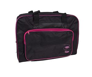 Hobby Gift Groves MR4660/FUC | Black Sewing Machine Bag | 43 x 35 x 22cm, Fushsia