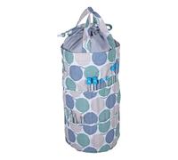 Hobby Gift Knitting Bag Drawstring Storage Craft Project Tote-Accessory Hook Needle Pockets, Cotton, Yarn Balls, 15 x 41 x 19.5cm