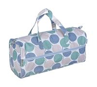 Hobby Gift Knitting Bag - Large Yarn Holder Wool Storage Bag - Zipper Compartment for Up to 40cm Knitting Needles, Crochet Hooks and Accessories - 16.5 x 45 x 19.5cm - Yarn Balls