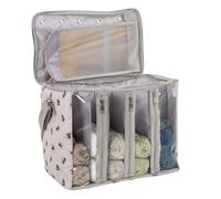 Hobby Gift Knitting Bag with Yarn Storage: Bee