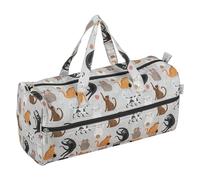 Hobby Gift Knitting Needle Project Storage Bag, Cats