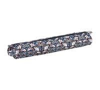 Hobby Gift Knitting Pin Case - XL Bird Print Soft Cotton Storage for Pins up to 40cm, Full Zip Closure & Handle for Easy Transport, Storage, for Crafters 11 x 46 x 7cm