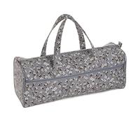 Hobby Gift Knitting Pins and Notions Storage Travel Bag, Cotton Plant