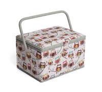 HobbyGift MRL 95 Sewing Box: Large, Assorted, 23.5 x 31 x 20cm, Hoot