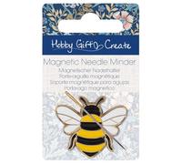 Hobby Gift Magnetic Needle Minder, Cross Stitch Accessories - Bee | Magnetic needle holder for cross stitch, embroidery and hand sewing