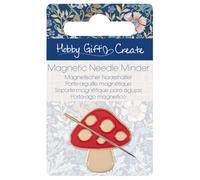 Hobby Gift Magnetic Needle Minder, Cross Stitch Accessories - Toadstool | Magnetic needle holder for cross stitch, embroidery and hand sewing