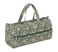 Hobby Gift Medium Knitting Bag with Full-Length Front Zipper - Crochet Bag Organiser & Knitting Storage for Travel, Craft Bags with Compartments for Yarn, Supplies, & More