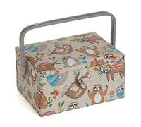 Hobby Gift Medium Sewing Craft Hobby Storage Box, Sloth