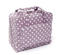 Hobby Gift MR4660Q Sewing Machine Bag: PVC: Mauve Spot, ((d/w/h): 20 x 43 x 37cm