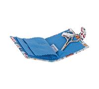 Hobby Gift Needle Case - 5 Sewing Needles 4 Saftey Pins 3 Pins and Scissors Included - 100% Cotton Sharps Storage - 2.5 x 9.5 x 9cm - Sewing Notions