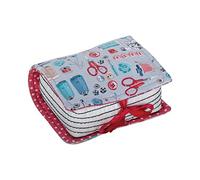 Hobby Gift Novelty Fabric Pincushion - 11 x 9 x 4.5cm - Book, Notions