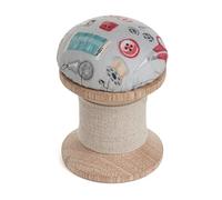 Hobby Gift Novelty Fabric Pincushion - 5.5 x 5.5 x 8cm - Stitch in Time -