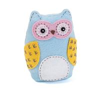 Hobby Gift Novelty Fabric Pincushion - 5 x 7.5 x 12cm - Owl