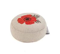 Hobby Gift Novelty Fabric Pincushion - 7.5 x 7.5 x 3cm - Wildflowers