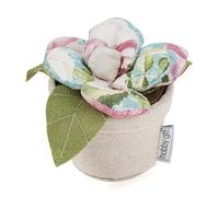 Hobby Gift Novelty Fabric Pincushion - 9.5 x 9.5 x 8.5cm - Rose Blossom