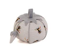 Hobby Gift Novelty Fabric Pincushion - 9 x 10.5 x 10.5cm - Tomato Bee