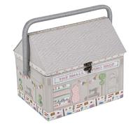 Hobby Gift Novelty Sewing Craft Hobby Storage Box, Embroidered, Appliqué Shop, Haby Notions