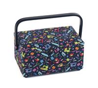 Hobby Gift Sewing Box (M): PVC Handle: Mini Sew Machines