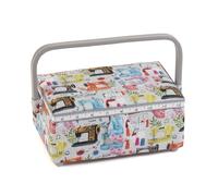 Hobby Gift Sewing Box, Small, Rectangular, Sewing Machines