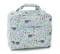 Hobby Gift Exclusive Sewing Machine Bag PVC Padded Carrying Bag Extra Accessories Storage 20 x 44 x 38cm, Llama
