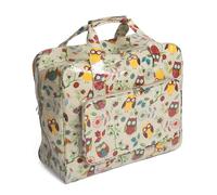 Hobby Gift Exclusive Sewing Machine Bag PVC Padded Carrying Bag Extra Accessories Storage 20 x 44 x 38cm, Owl