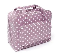 Hobby Gift MR4660Q Sewing Machine Bag: PVC: Mauve Spot, ((d/w/h): 20 x 43 x 37cm