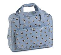 Hobby Gift Sewing Machine Travel Carry Storage Bag, Blue Bee