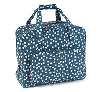 Hobby Gift Sewing Machine Travel Carry Storage Bag, Teal Spot