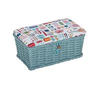 Hobby Gift Small Sewing Craft Hobby Storage Box, Wicker Basket, Sewing Notions