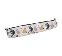 Hobby Gift Soft Knitting Pin Storage Roll Case, Soft, Cats
