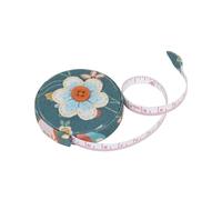 Hobby Gift Tape Measure - Retractable Fabric Covered Sewing Tape Measure - 150cm/60 inch - Aviary