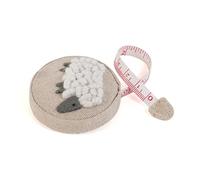 Hobby Gift Tape Measure - Retractable Fabric-Covered Sewing Tape - 150 cm / 60 in - Sheep
