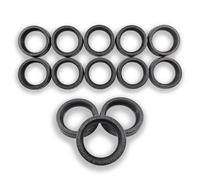 Hobby Heaven 25 to 32mm Round Bases Size Converters For Warhammer Bases - Black Miniature Bases Converters for Wargaming Miniatures Figures - Model Painting Wargame Miniatures (10 pcs)
