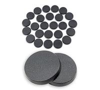 Hobby Heaven 32mm Round Plastic Warhammer Bases (25 Pcs) - Black Miniature Bases for Wargaming Miniatures Figures - Model Painting Plastic Figures Wargame Miniatures - Durable Tabletop Games Bases