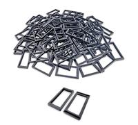 Hobby Heaven 50x24 to 60x30mm Rectangle Bases Size Converters For Wargaming Bases - Black Miniature Bases Converters for Miniatures Figures - Model Painting Wargame Miniatures (100 pcs)