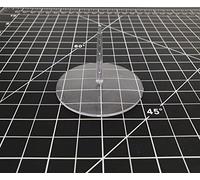 Hobby Heaven 60m Plastic Clear Flying Wargaming Bases (10 pcs)