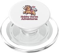 Hobby Horse Adventures Cute Kawaii Pony Kids PopSockets PopGrip for MagSafe